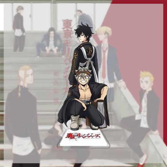 Акриловый стенд (13-15 см) Черный клевер 1