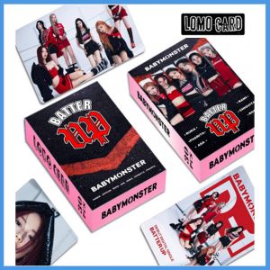 Фотокарточки LOMO CARD K-POP двухст-ие 30 штук (8 на 5 см) 018 BABY MONSTER (1)