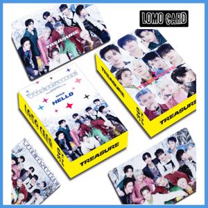 Фотокарточки LOMO CARD K-POP двухст-ие 30 штук (8 на 5 см) 037 TREASURE