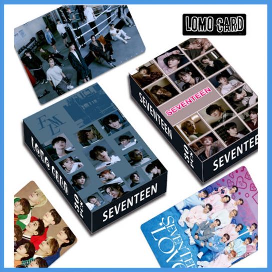 Фотокарточки LOMO CARD K-POP двухст-ие 30 штук (8 на 5 см) 051 SEVEN TEEN (2)