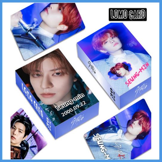 Фотокарточки LOMO CARD K-POP двухст-ие 30 штук (8 на 5 см) 072 STRAY KIDS (17)