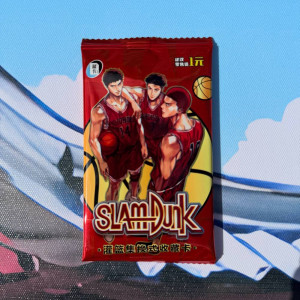 Бустер с коллекционными карточками Slam Dunk 1 (3 карточки внутри)