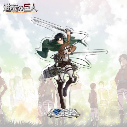 Акриловый стенд (13-15 см) 2D Атака Титанов номер 3