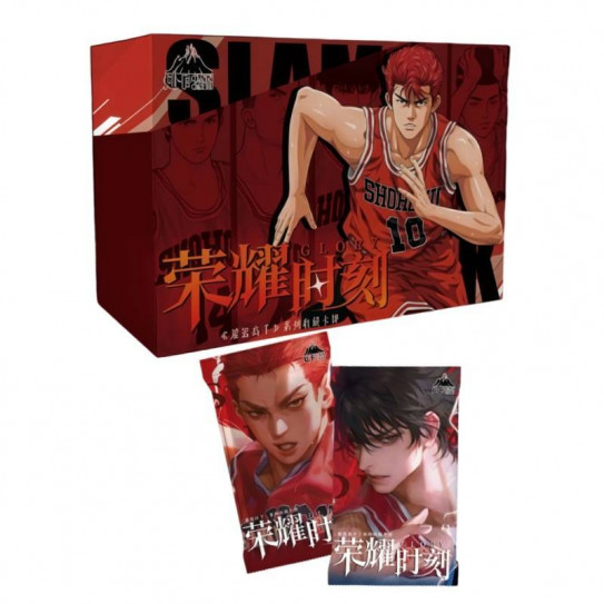 Блок с коллекционными карточками-бустерами Slam Dunk баскетбол 2