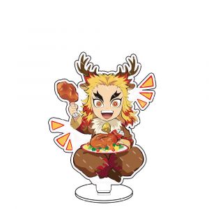 Акриловый стенд Мини Клинок рассекающий демонов Новый год 3