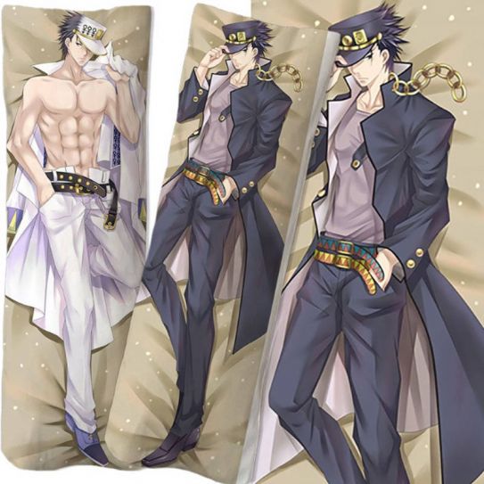 Наволочка для дакимакура 118 на 40 см ДжоДжо Куджо