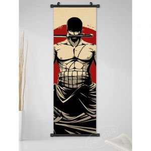 Гобелен 92 на 33 см Ван Пис Зоро