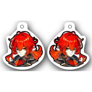 акриловые серьги 1-6