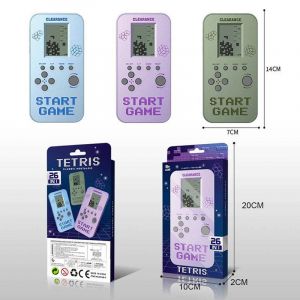 Тетрис электронный металик корпус (цвет в ассортименте) 104