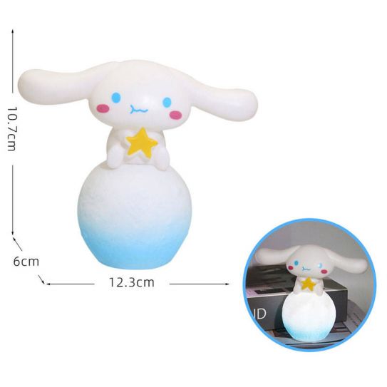 Светильник-ночник мини для детей Kawaii Moonlight: Cinnamoroll, 11см (свет) 0601-I
