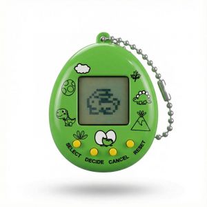 Тамагочи электронный питомец ч/б Яйцо на цепочке (цвет в ассортименте)