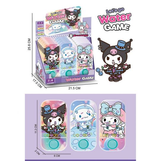 Водный тетрис с колечками Санрио, 11см