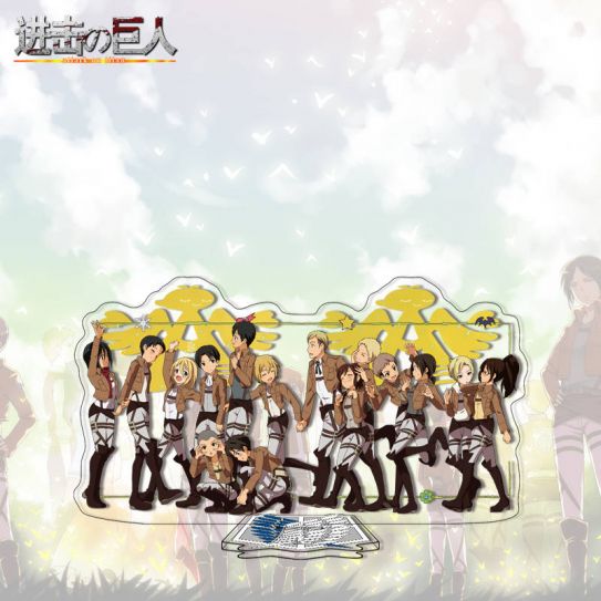 Акриловый стенд (13-15 см) 2D Атака Титанов номер 54