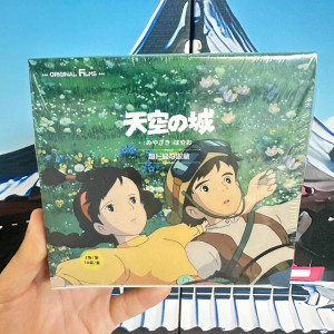Блок с коллекционными карточками-бустерами Hayao Miyazaki 16