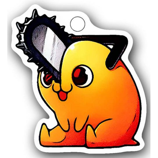 Деревянный светящийся брелок АНИМЕ 23-21