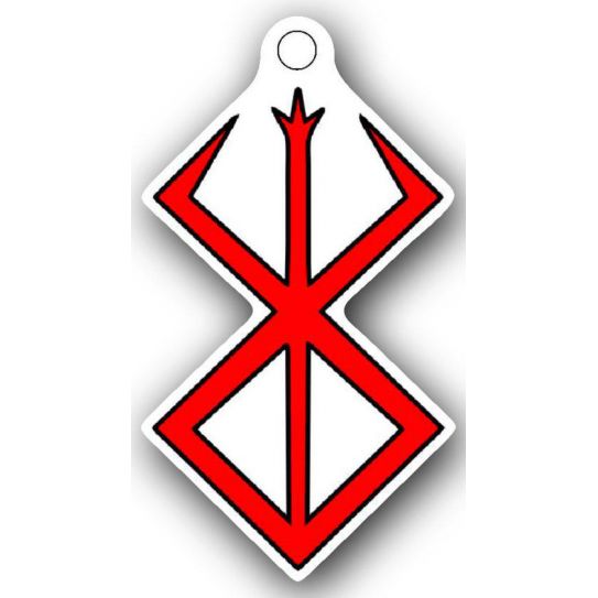 Деревянный светящийся брелок АНИМЕ 23-44