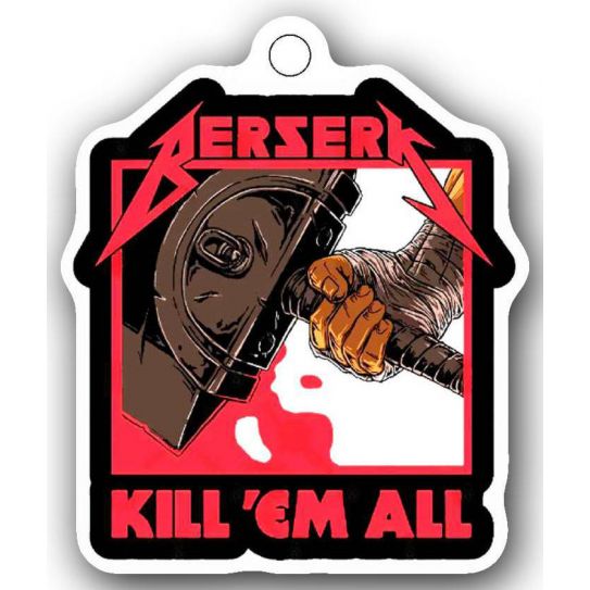 Деревянный светящийся брелок АНИМЕ 23-48