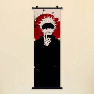 Гобелен 92 на 33 см Магическая битва Сатору Годжо 2