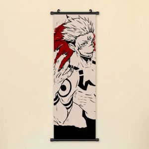 Гобелен 92 на 33 см Магическая битва Сатору