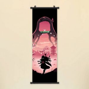 Гобелен 92 на 33 см Клинок рассекающий демонов Недзуко