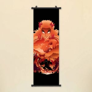 Гобелен 92 на 33 см Клинок рассекающий демонов Ренгоку