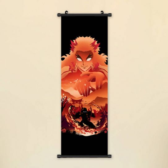 Гобелен 92 на 33 см Клинок рассекающий демонов Ренгоку
