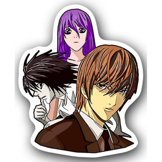 Деревянный светящийся значок АНИМЕ 23-1