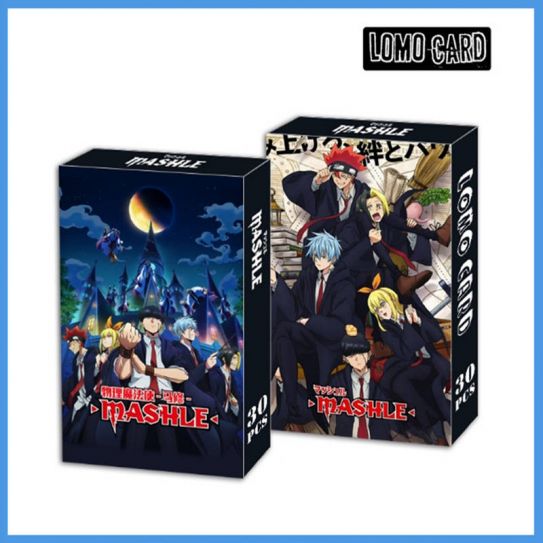 Фотокарточки LOMO CARD Аниме односторонние 30 штук (8 на 5 см) 077 Магия и Мускулы (1)