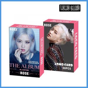 Фотокарточки LOMO CARD K-POP 1 односторонние 30 штук (8 на 5 см) 002 Black Pink (2)