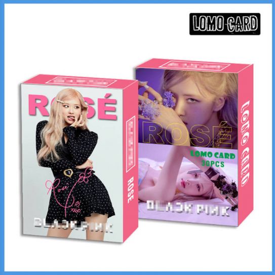 Фотокарточки LOMO CARD K-POP 1 односторонние 30 штук (8 на 5 см) 004 Black Pink (4)