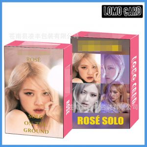 Фотокарточки LOMO CARD K-POP 1 односторонние 30 штук (8 на 5 см) 006 Black Pink (6)