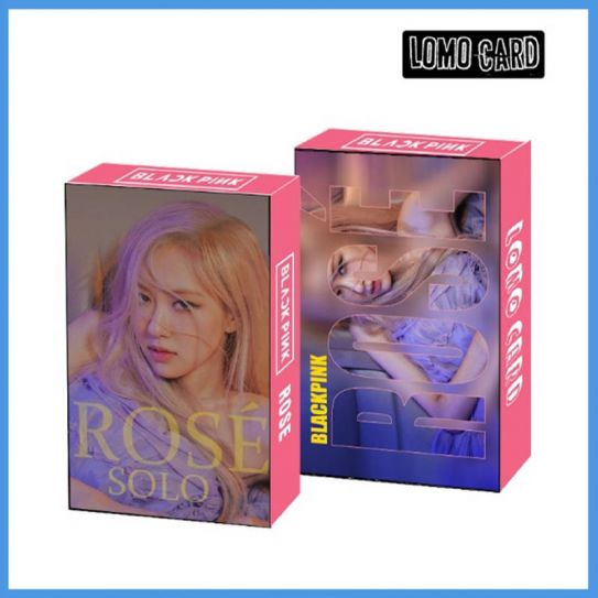 Фотокарточки LOMO CARD K-POP 1 односторонние 30 штук (8 на 5 см) 007 Black Pink (7)