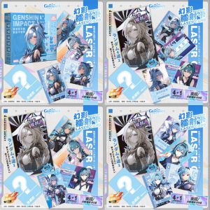 Бустер 5 карт Геншин инпакт Эола (поштучно)