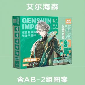 Бустер 5 карт Геншин инпакт Аль-Хайтам (поштучно)