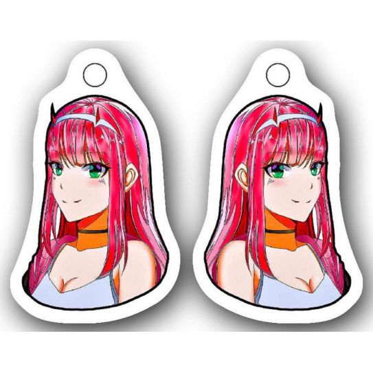 акриловые серьги 1-105