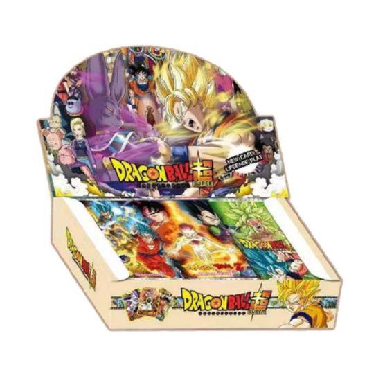 Блок с коллекционными карточками-бустерами "Драгон Болл" 6 (36 бустеров, 180 карточек)