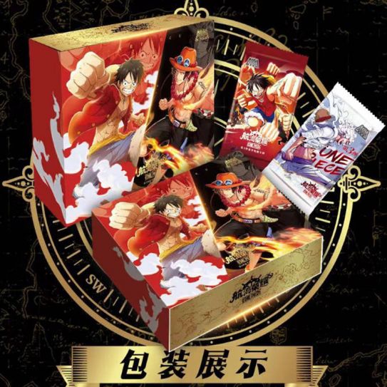 Блок с коллекционными карточками-бустерами Ван Пис 49 (13 бустеров по 2 карточки)