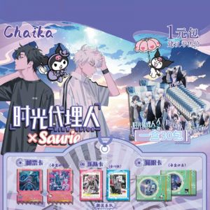 Блок с коллекционными карточками-бустерами "Агенты времени" 6 (30 бустеров, 90 карточек)