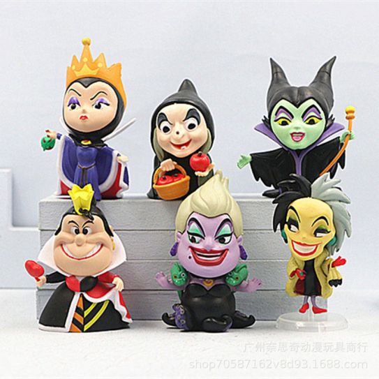 Набор фигурок из 6-ти штук Дисней - Злодейки