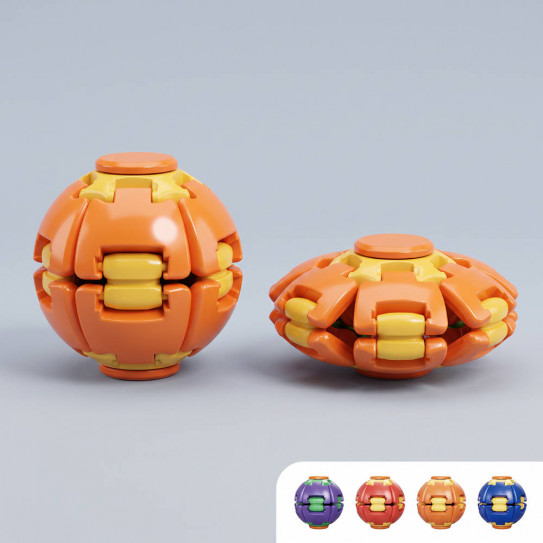 Антистресс 3D шар-волчок Spin Rush, 6см, (4 вида)