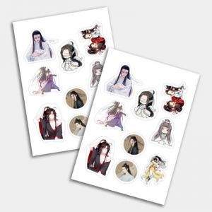 Стикеры А5 для ручной вырезки №0031 "Магистр Культа"