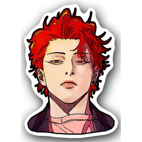 Деревянный светящийся значок АНИМЕ 23-9