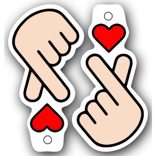 акриловые серьги 2-22