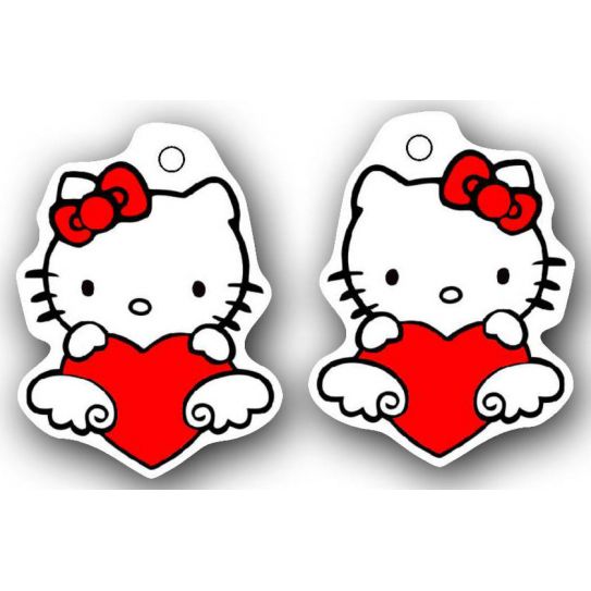 акриловые серьги 2-42