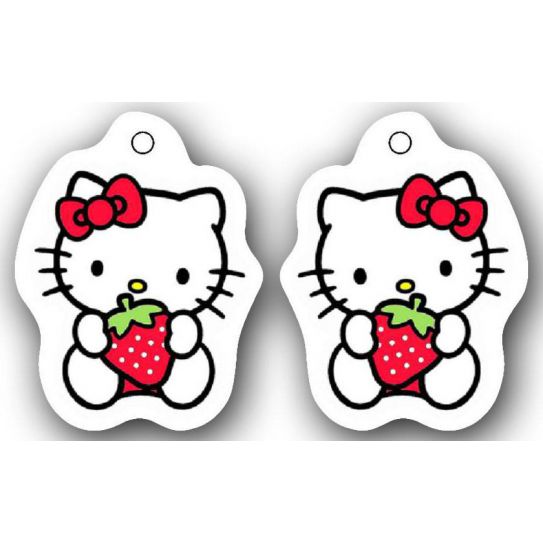 акриловые серьги 2-46