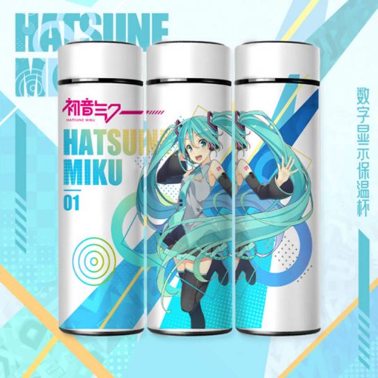 Термос с дисплеем на крышке 500 мл Мику Хатсуне 1