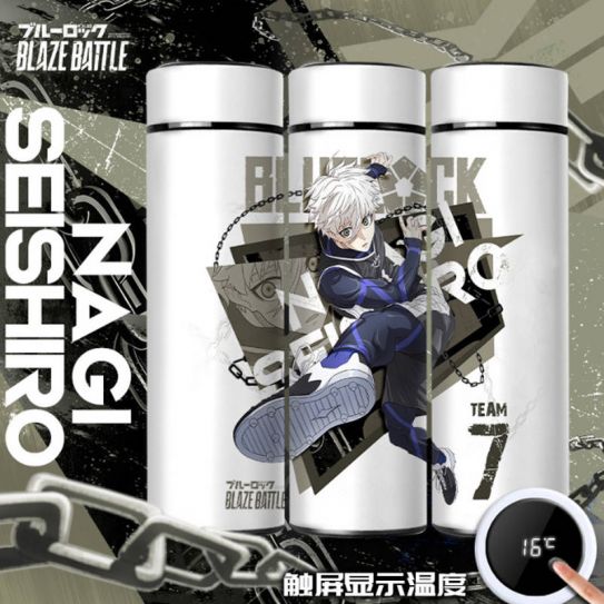 Термос с дисплеем на крышке 500 мл Синяя Тюрьма 2