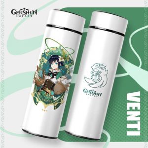 Термос с дисплеем на крышке 500 мл Геншин импакт 2 Venti