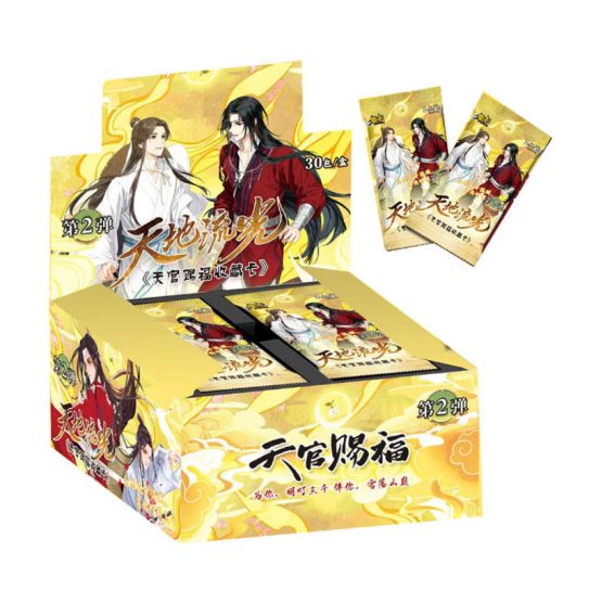 Блок с коллекционными карточками-бустерами Благословение Небожителей 8 (32 бустера , 96 карточек)