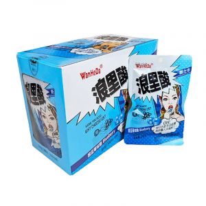 Леденцовые конфеты WAN HE DA вкус КИСЛАЯ ЧЕРНИКА 25гр/20шт/12бл (цена за штуку)